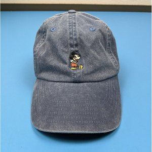Disney Parks Blue Denim Baseball Cap Unisex Adult Hat Adjustable Mickey Mouse